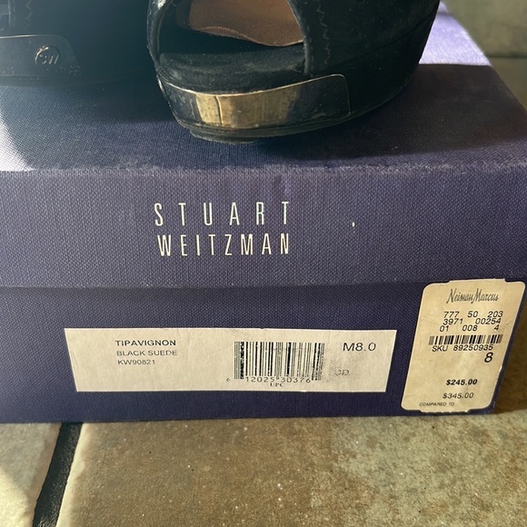 Stuart wietzman open toe heels size 8 with the box - Picture 4 of 4